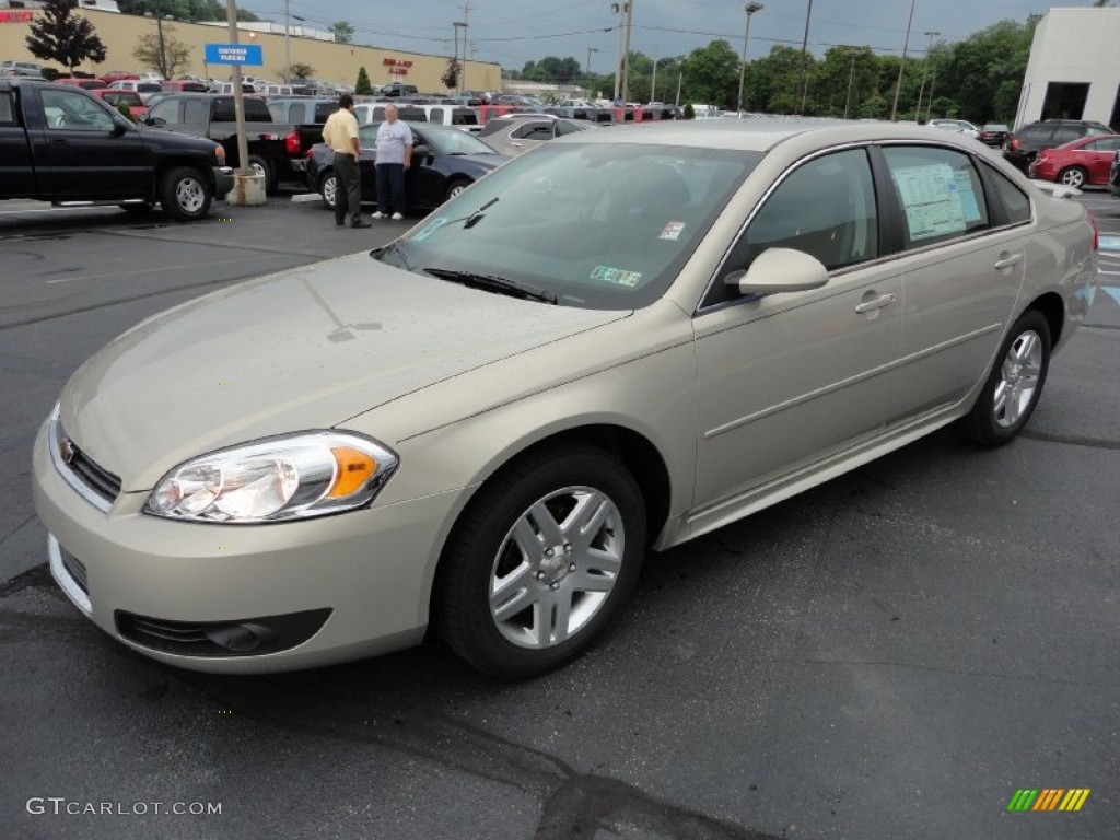 2011 Impala LT - Gold Mist Metallic / Ebony photo #3