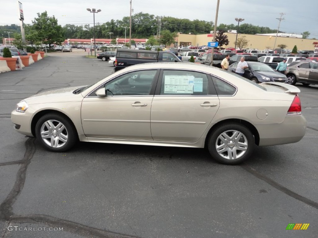 2011 Impala LT - Gold Mist Metallic / Ebony photo #4