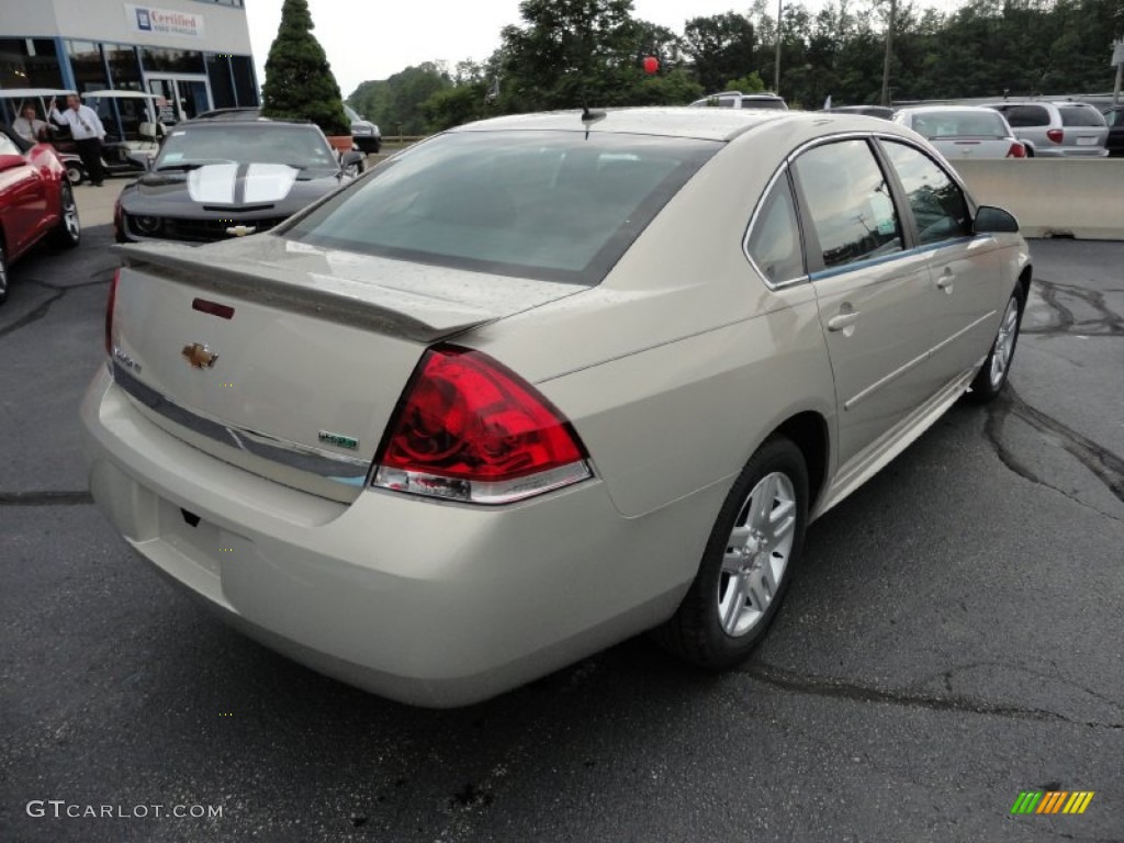 2011 Impala LT - Gold Mist Metallic / Ebony photo #7