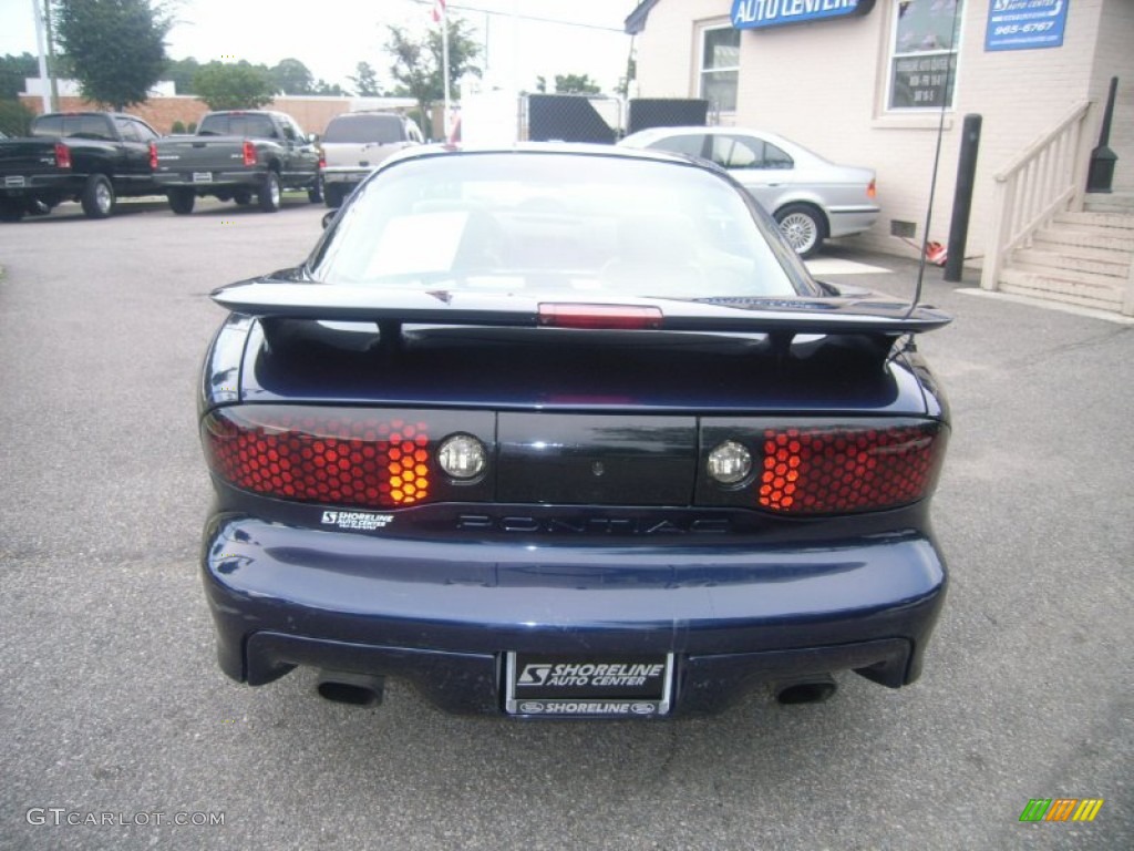 2000 Firebird Trans Am Coupe - Navy Blue Metallic / Taupe photo #5