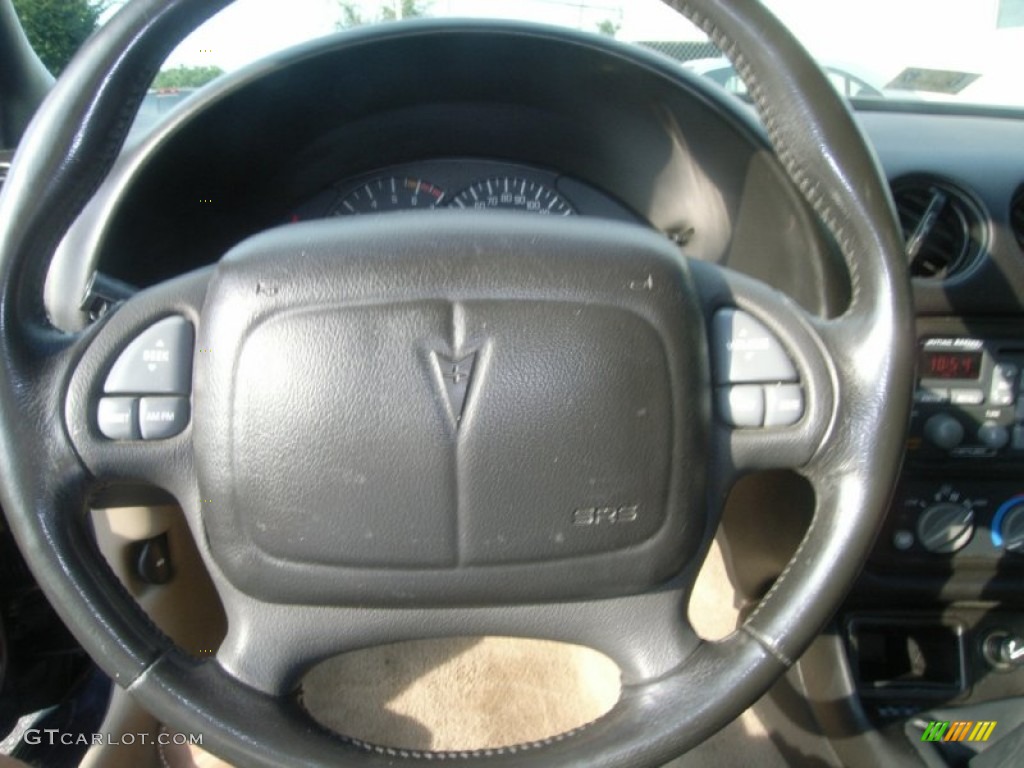 2000 Firebird Trans Am Coupe - Navy Blue Metallic / Taupe photo #17