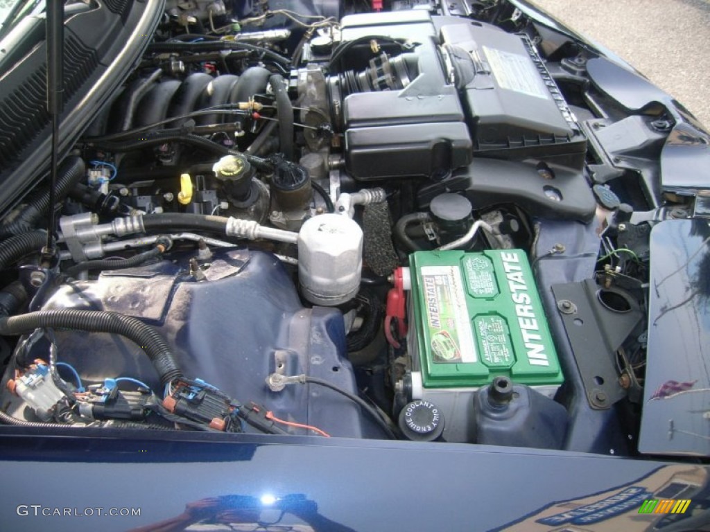 2000 Firebird Trans Am Coupe - Navy Blue Metallic / Taupe photo #19