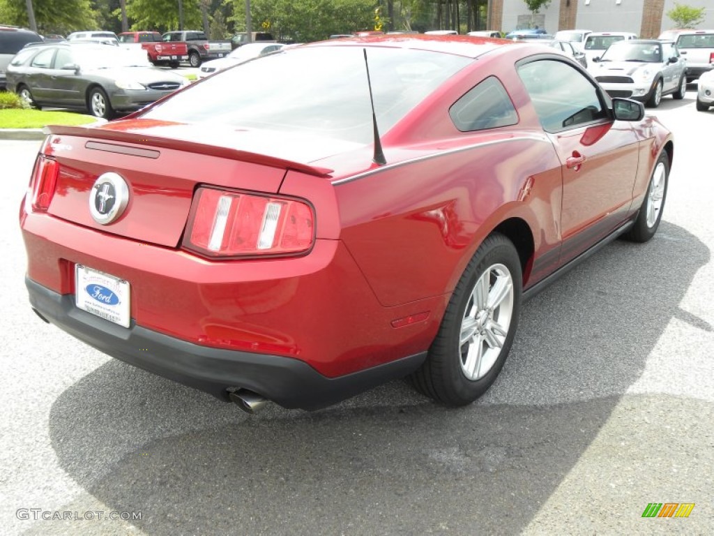 2011 Mustang V6 Coupe - Race Red / Stone photo #11