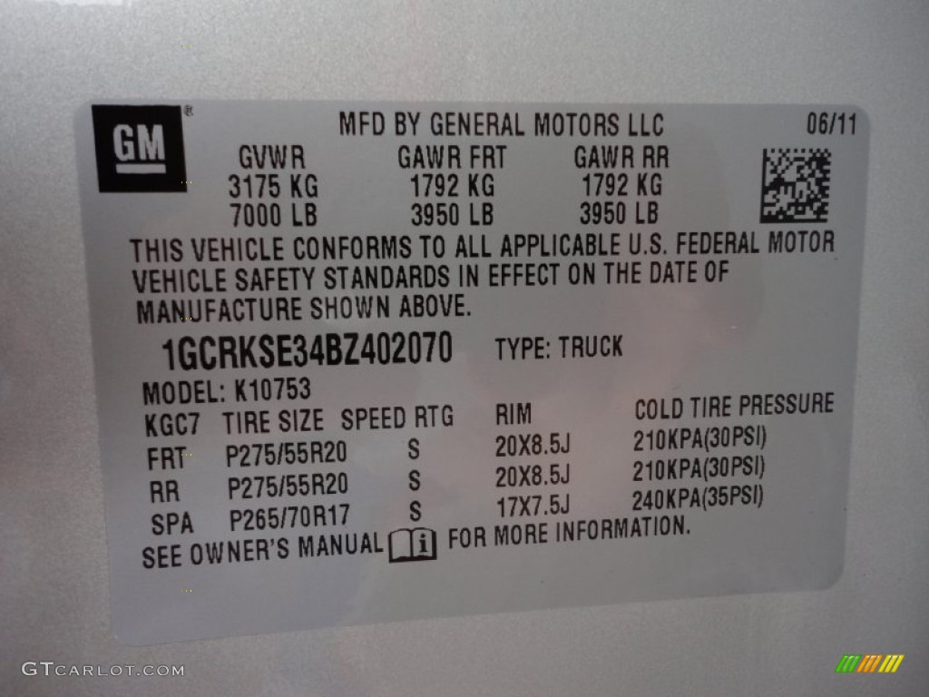 2011 Silverado 1500 LT Extended Cab 4x4 - Sheer Silver Metallic / Ebony photo #20