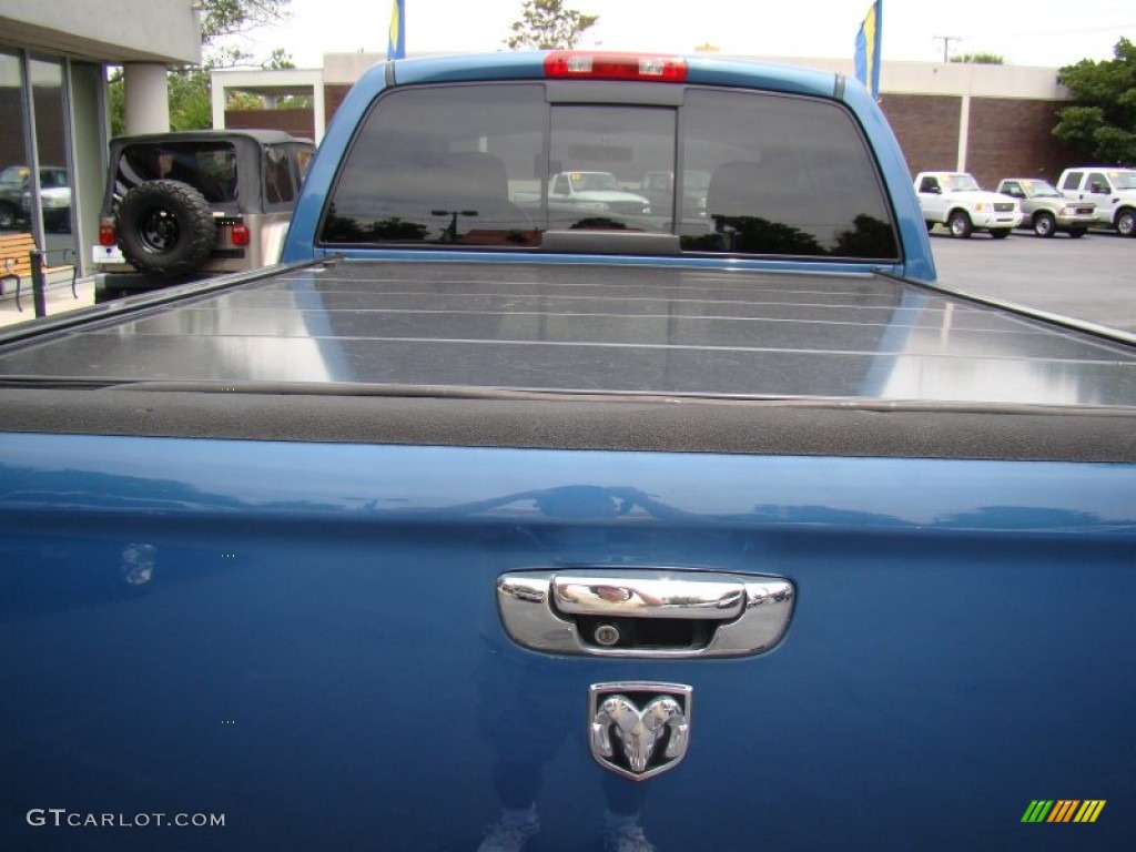 2005 Ram 1500 SLT Quad Cab - Atlantic Blue Pearl / Dark Slate Gray photo #35