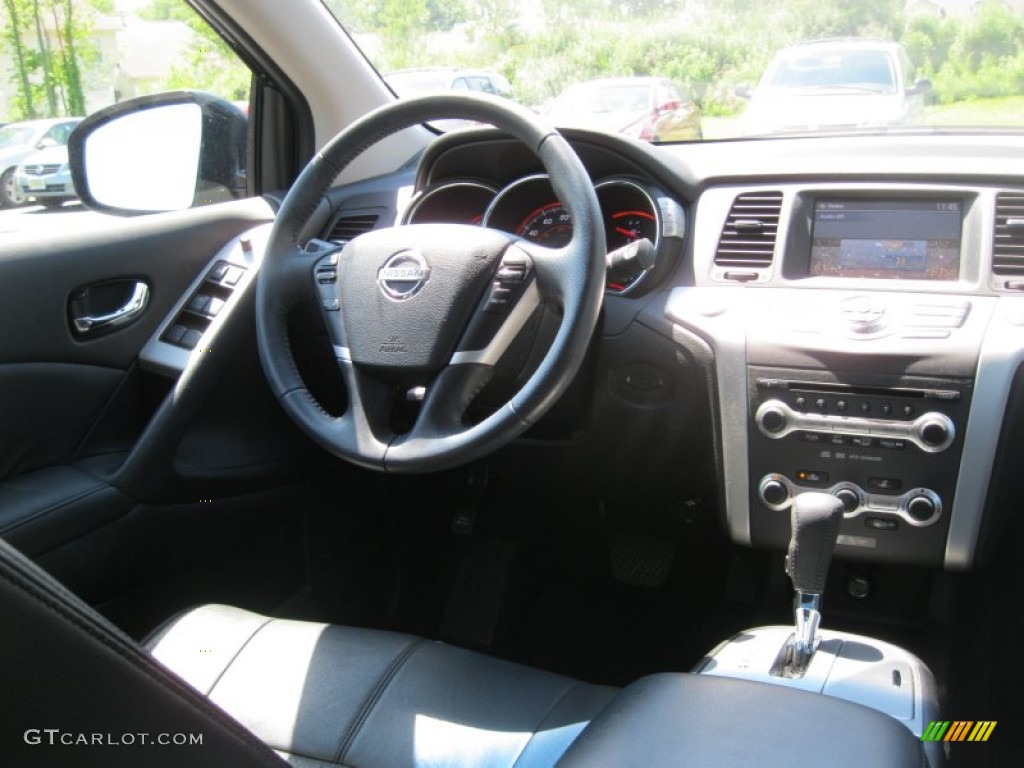 2010 Murano SL AWD - Super Black / Black photo #4