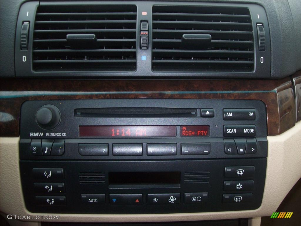 2002 3 Series 325i Sedan - Orient Blue Metallic / Tan photo #17