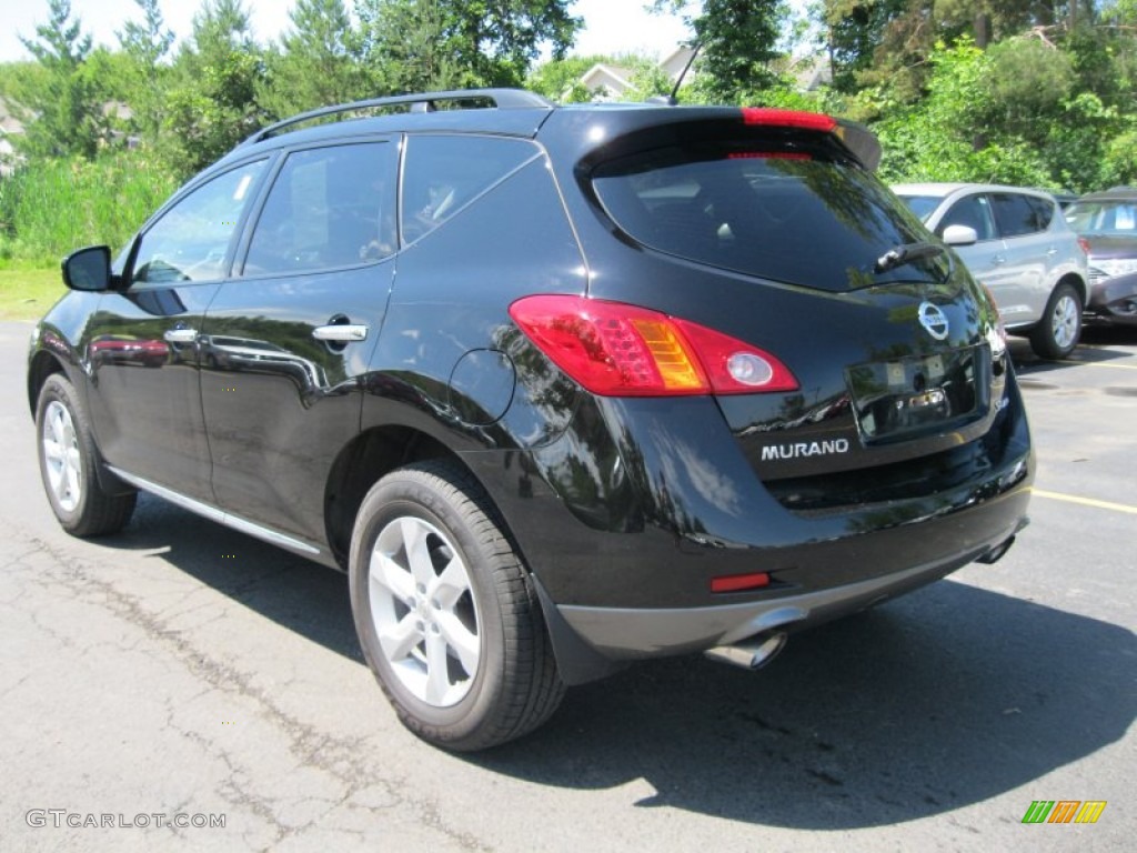 2010 Murano SL AWD - Super Black / Black photo #15