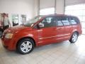 2008 Sunburst Orange Pearl Dodge Grand Caravan SXT  photo #8