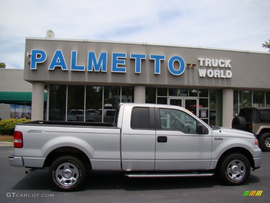 Silver Metallic Ford F150