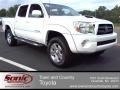 2008 Super White Toyota Tacoma V6 PreRunner TRD Sport Double Cab  photo #1