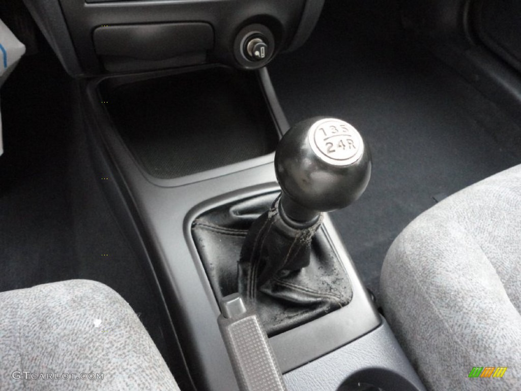 2002 Elantra GLS Sedan - Silver Pewter / Gray photo #14