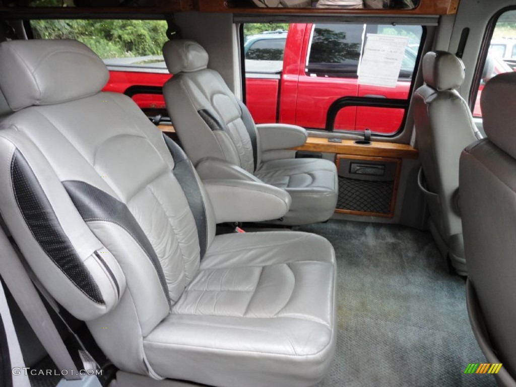 Medium Flint Interior 2003 Ford E Series Van E150 Passenger Conversion Photo #50954679