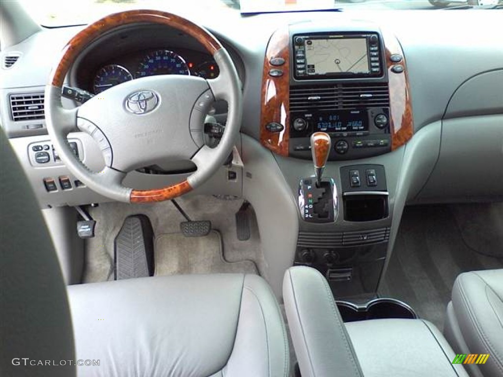 2010 Toyota Sienna Limited Stone Dashboard Photo #50954730