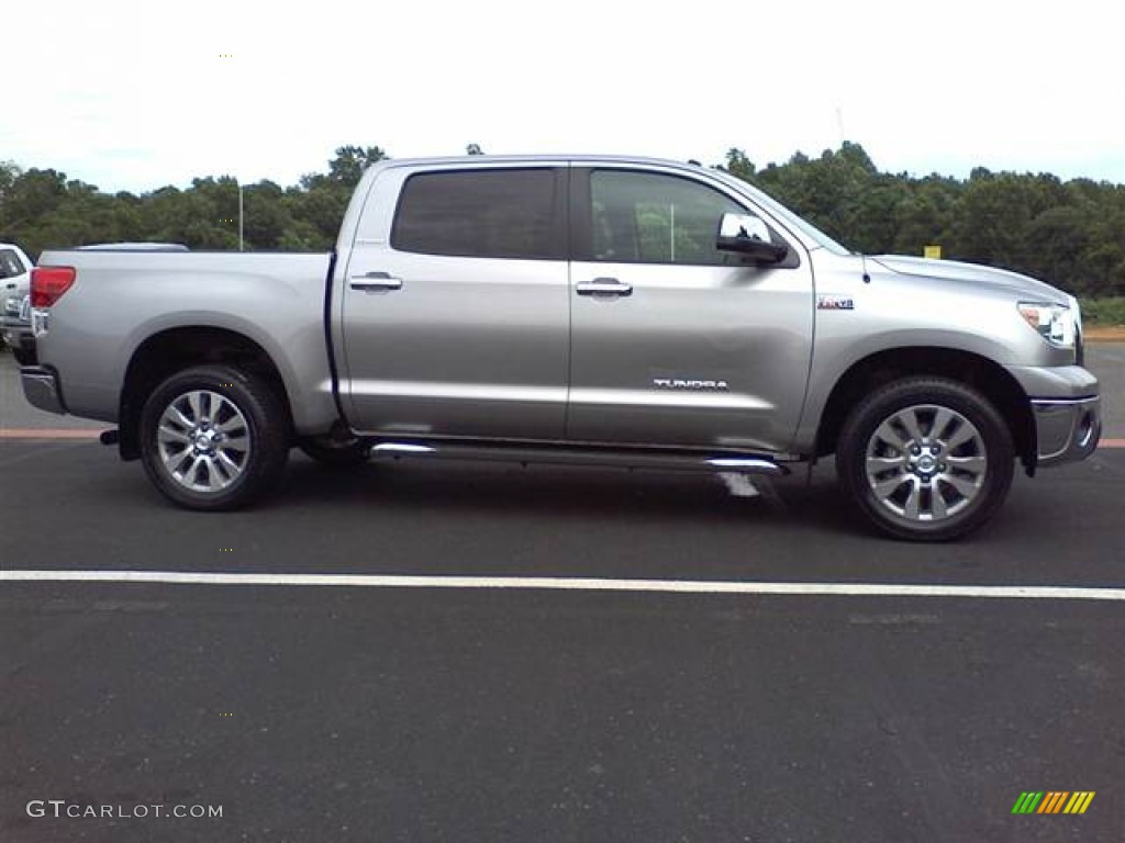 2010 Tundra Limited CrewMax 4x4 - Silver Sky Metallic / Graphite Gray photo #15