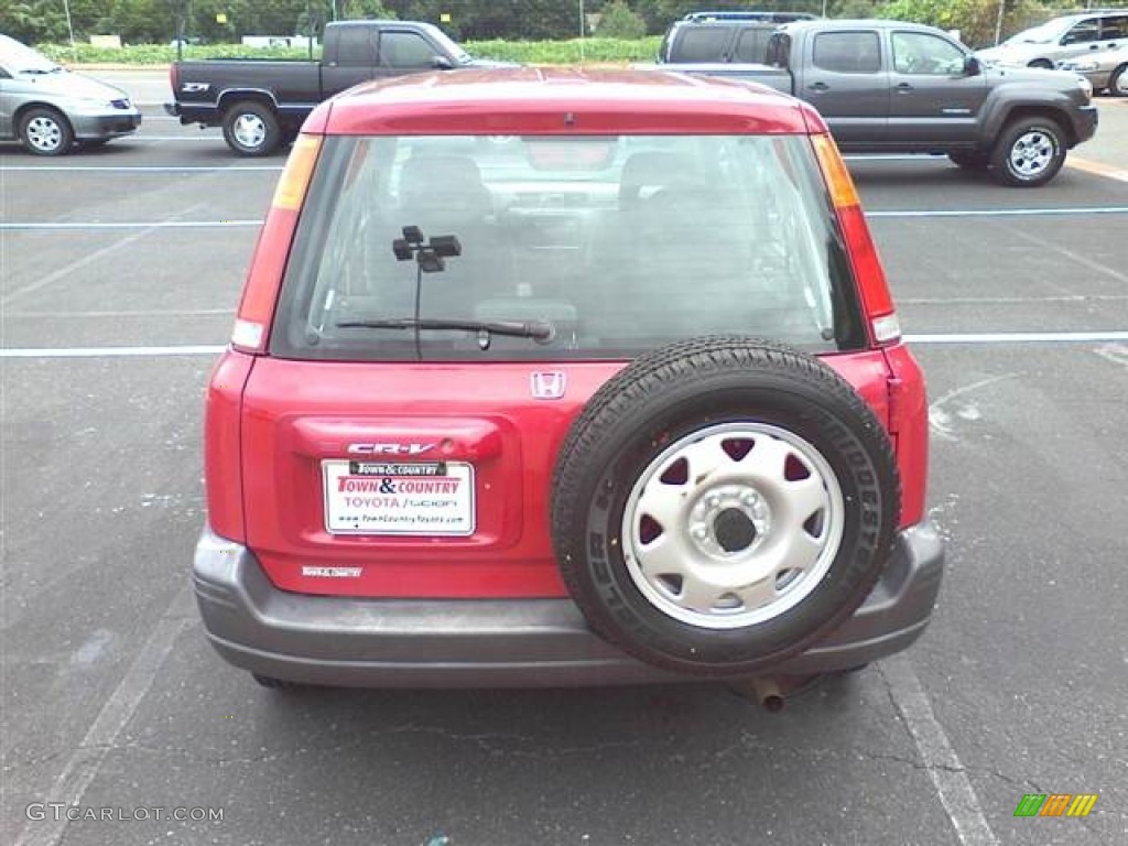 2001 CR-V LX - Milano Red / Dark Gray photo #4