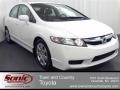 Taffeta White - Civic LX Sedan Photo No. 1