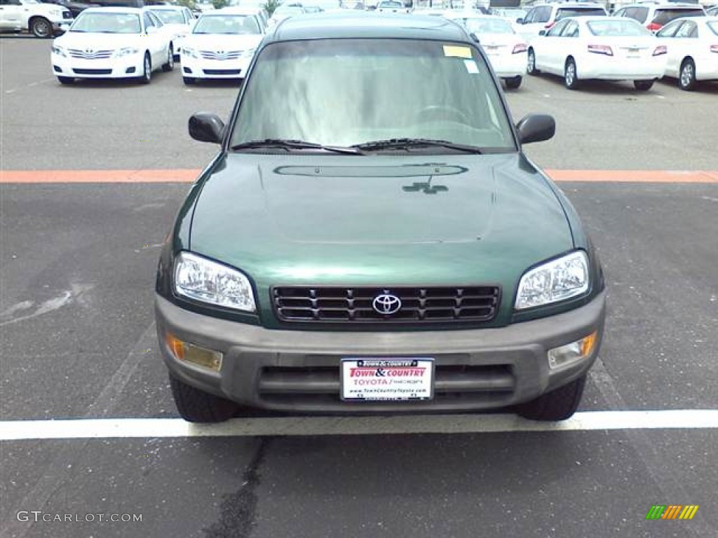 1998 RAV4  - Dark Green Pearl Metallic / Dark Gray photo #2