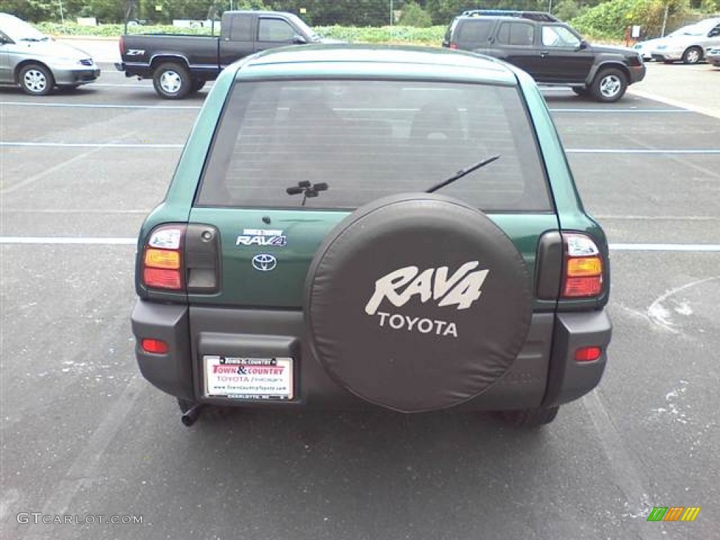 1998 RAV4  - Dark Green Pearl Metallic / Dark Gray photo #4