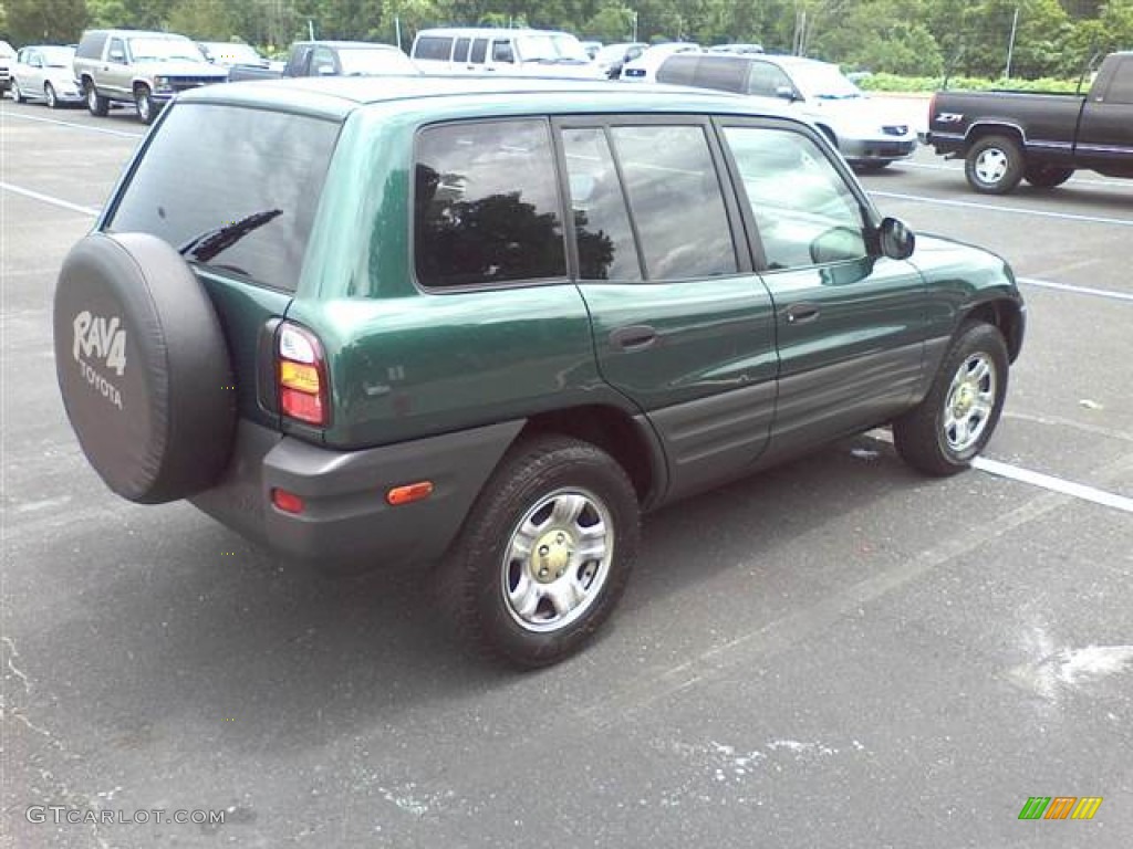 1998 RAV4  - Dark Green Pearl Metallic / Dark Gray photo #14