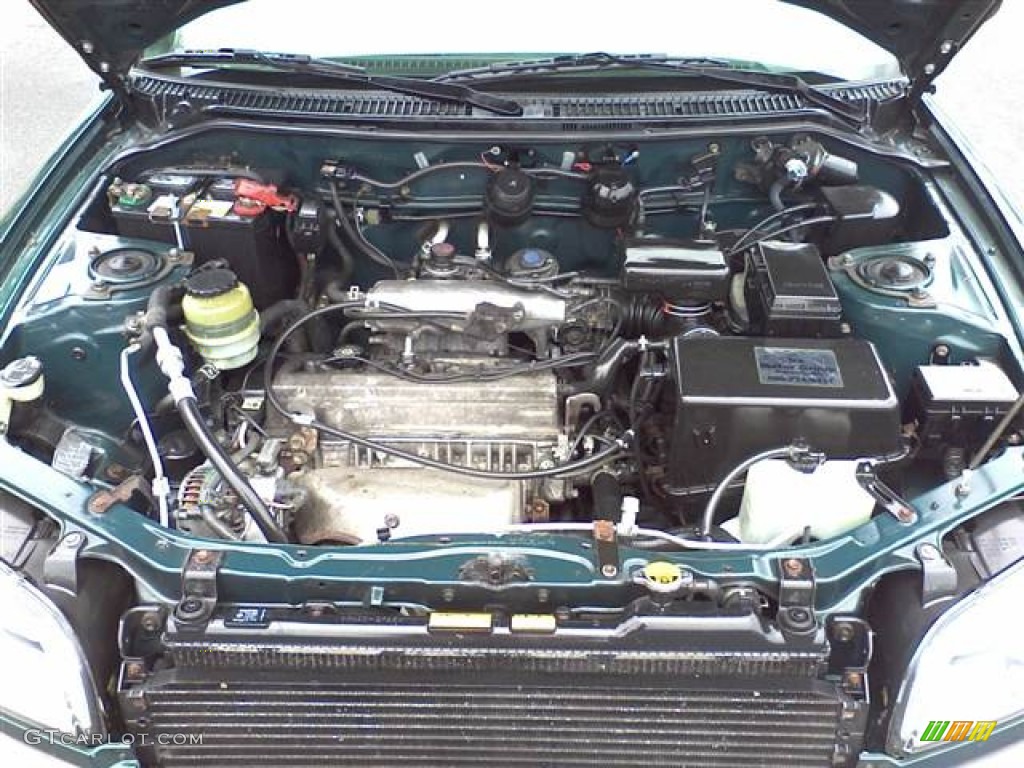 1998 RAV4  - Dark Green Pearl Metallic / Dark Gray photo #16