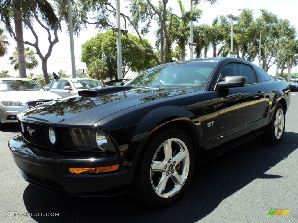 Black 2007 Ford Mustang GT Premium Coupe Exterior Photo #50956815