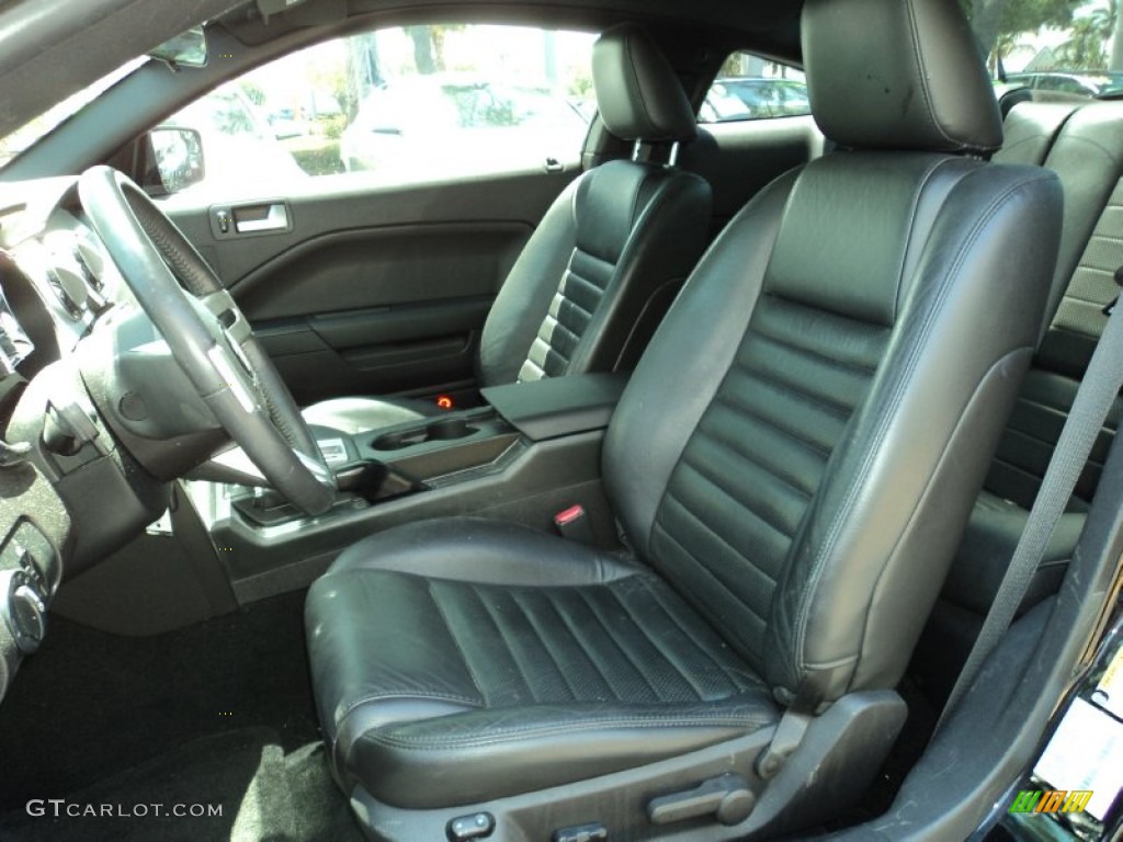 Dark Charcoal Interior 2007 Ford Mustang GT Premium Coupe Photo #50956899