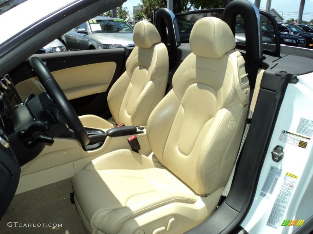 Luxor Beige Interior 2008 Audi TT 2.0T Roadster Photo #50957283