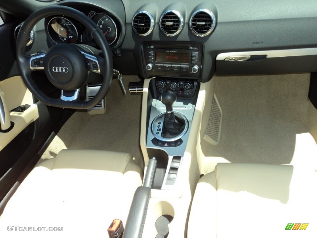 Luxor Beige Interior 2008 Audi TT 2.0T Roadster Photo #50957331
