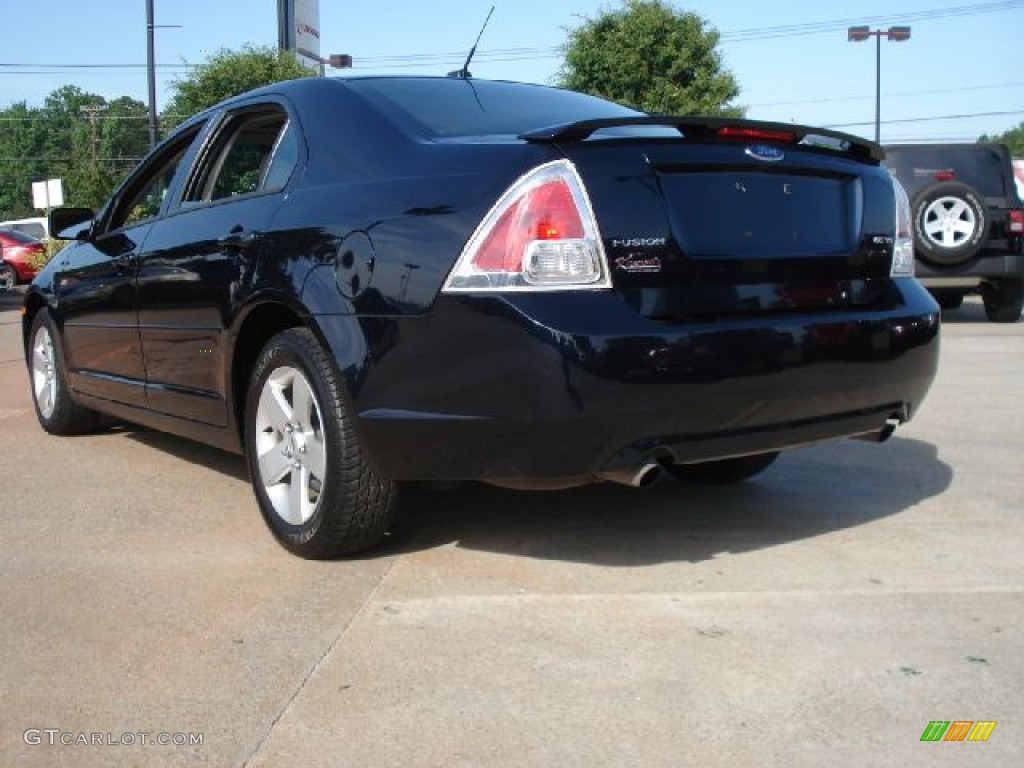 2008 Fusion SE V6 - Black Ebony / Charcoal Black photo #5