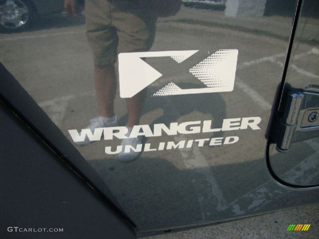 2007 Wrangler Unlimited X 4x4 - Steel Blue Metallic / Dark Slate Gray/Medium Slate Gray photo #31
