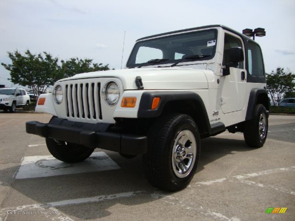 2004 Wrangler Sport 4x4 Right Hand Drive - Stone White / Dark Slate Gray photo #7
