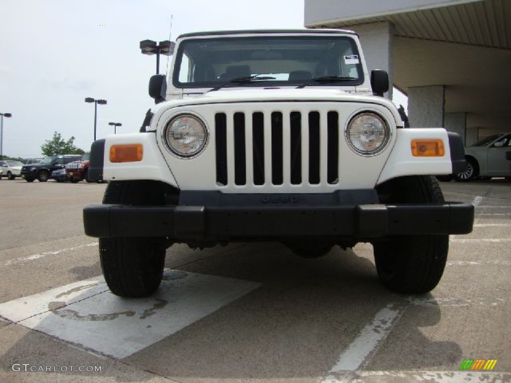 2004 Wrangler Sport 4x4 Right Hand Drive - Stone White / Dark Slate Gray photo #8