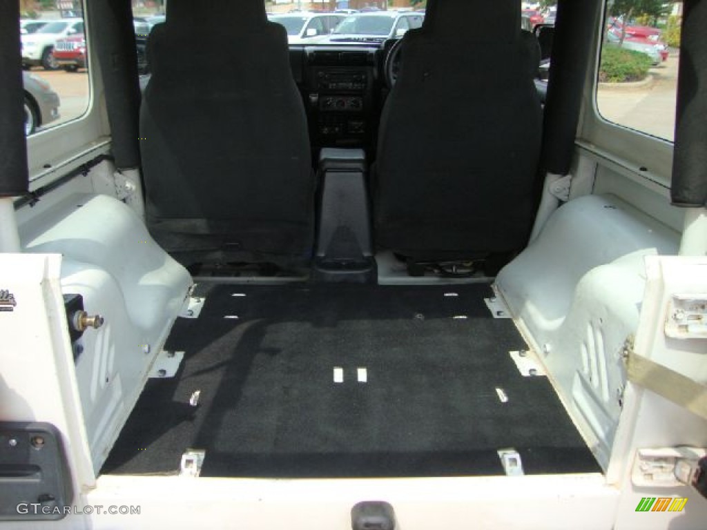 2004 Wrangler Sport 4x4 Right Hand Drive - Stone White / Dark Slate Gray photo #11