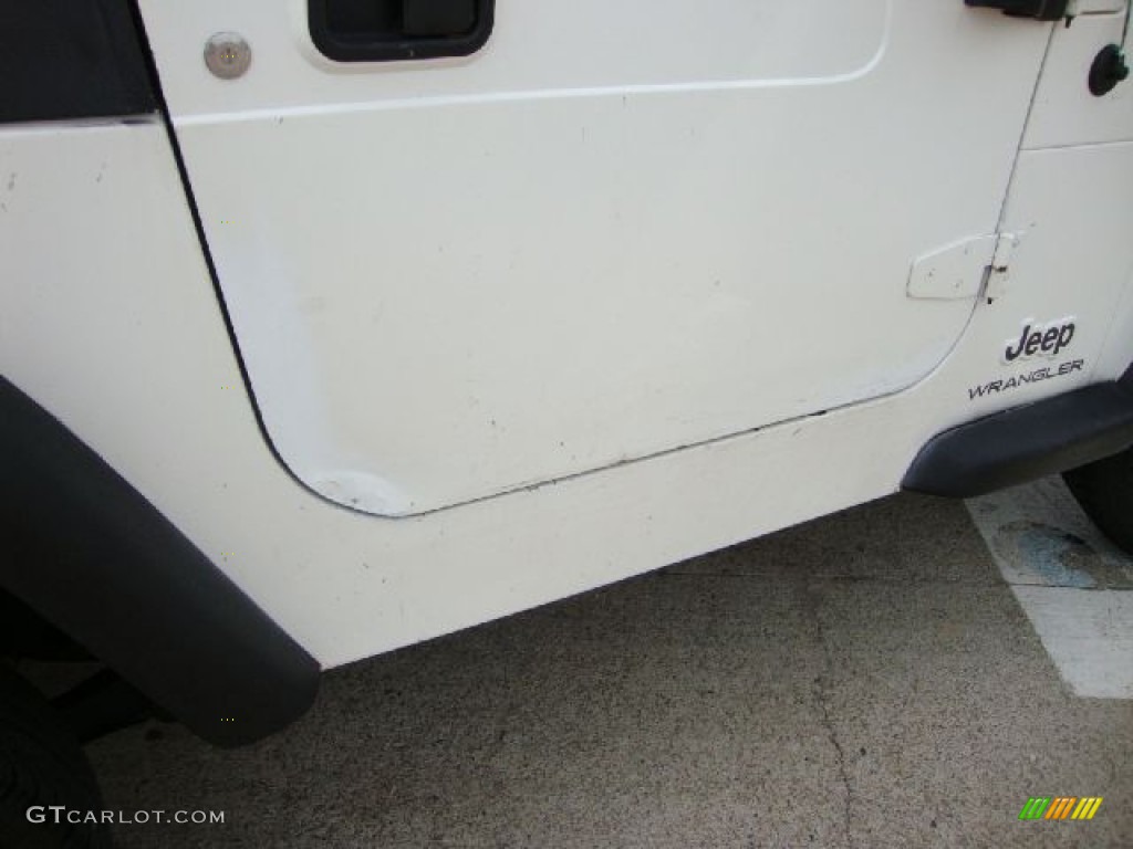 2004 Wrangler Sport 4x4 Right Hand Drive - Stone White / Dark Slate Gray photo #29