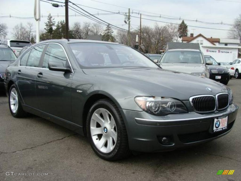 2006 7 Series 750i Sedan - Titanium Grey Metallic / Basalt Grey/Flannel Grey photo #2