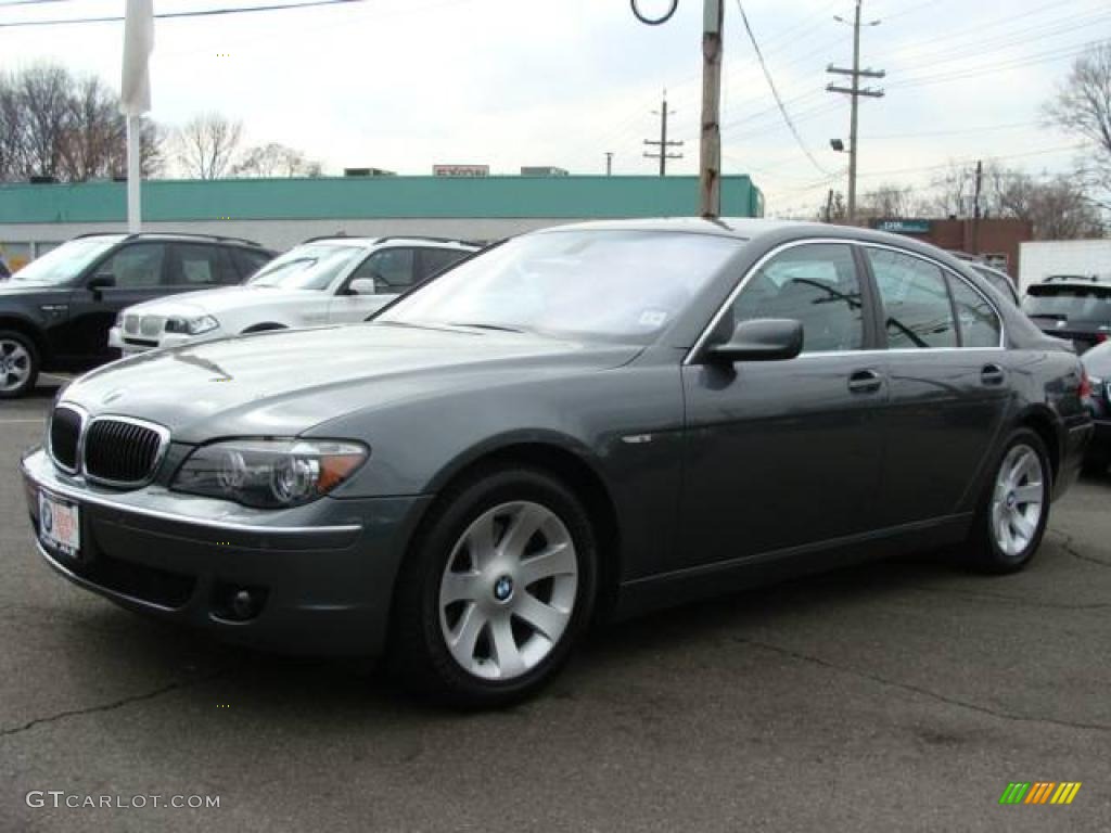 2006 7 Series 750i Sedan - Titanium Grey Metallic / Basalt Grey/Flannel Grey photo #4