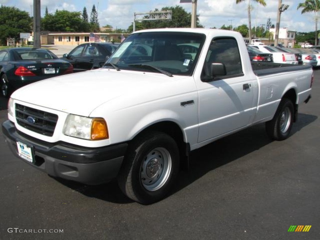 Oxford White 2002 Ford Ranger XL Regular Cab Exterior Photo #50959518