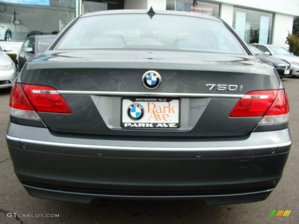 2006 7 Series 750i Sedan - Titanium Grey Metallic / Basalt Grey/Flannel Grey photo #7
