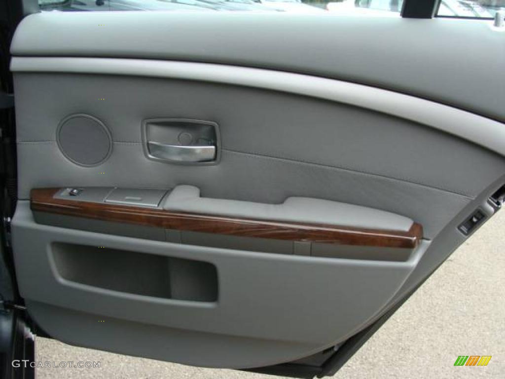 2006 7 Series 750i Sedan - Titanium Grey Metallic / Basalt Grey/Flannel Grey photo #19