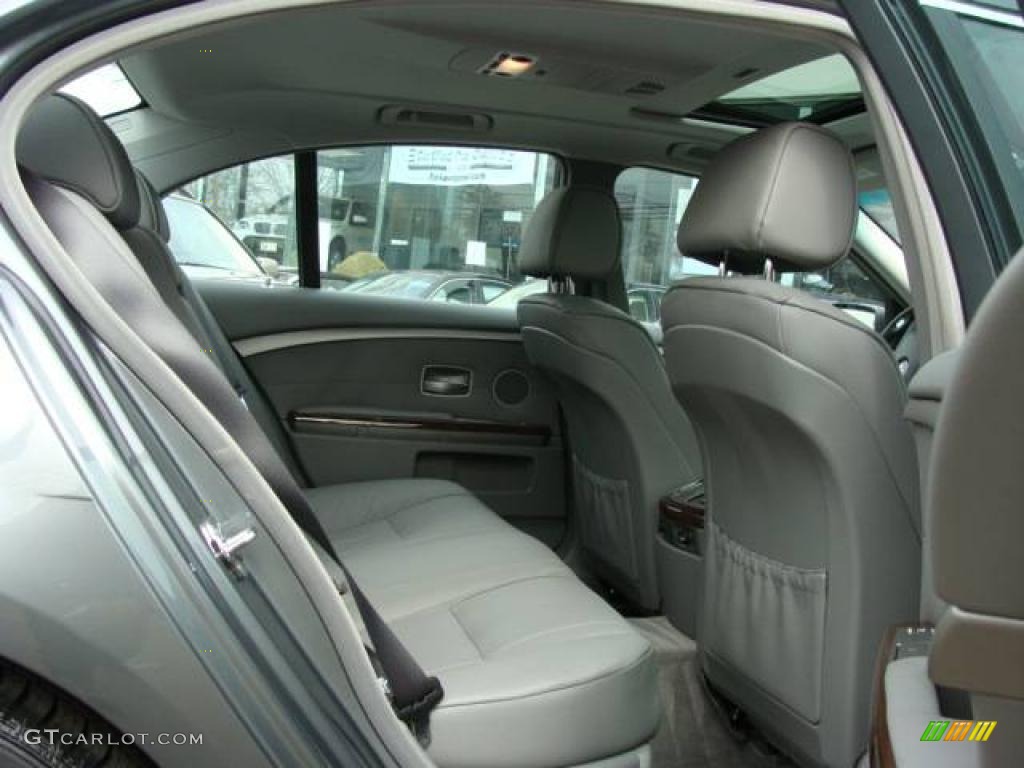 2006 7 Series 750i Sedan - Titanium Grey Metallic / Basalt Grey/Flannel Grey photo #20