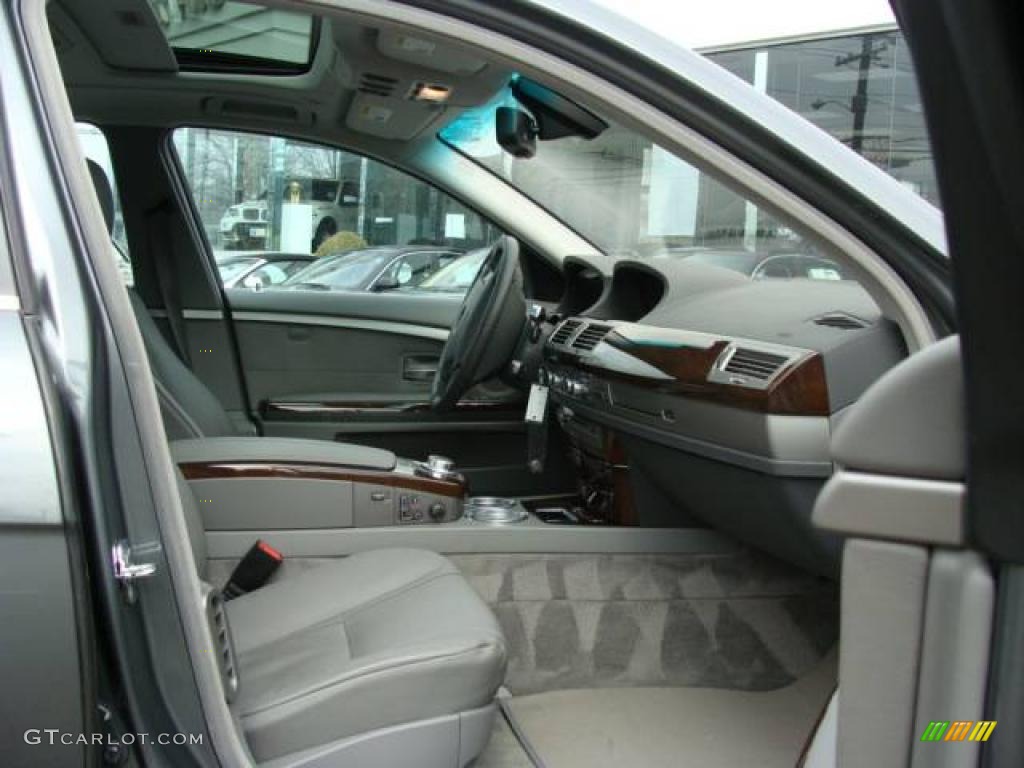 2006 7 Series 750i Sedan - Titanium Grey Metallic / Basalt Grey/Flannel Grey photo #22