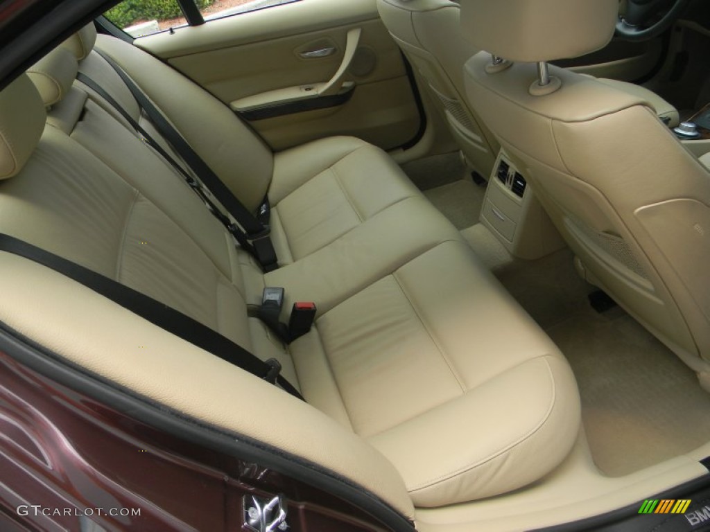 2006 3 Series 330i Sedan - Barrique Red Metallic / Beige photo #18