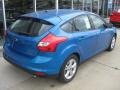 2012 Blue Candy Metallic Ford Focus SE Sport 5-Door  photo #4