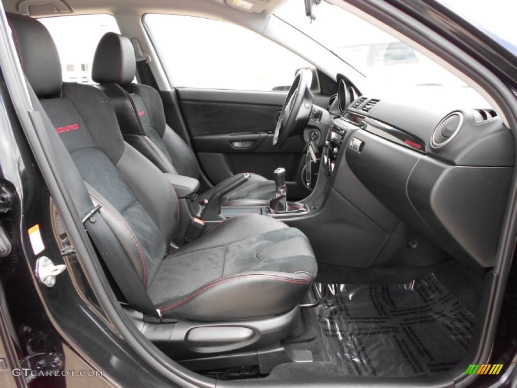 MAZDASPEED Black Interior 2008 Mazda MAZDA3 MAZDASPEED Grand Touring Photo #50960913