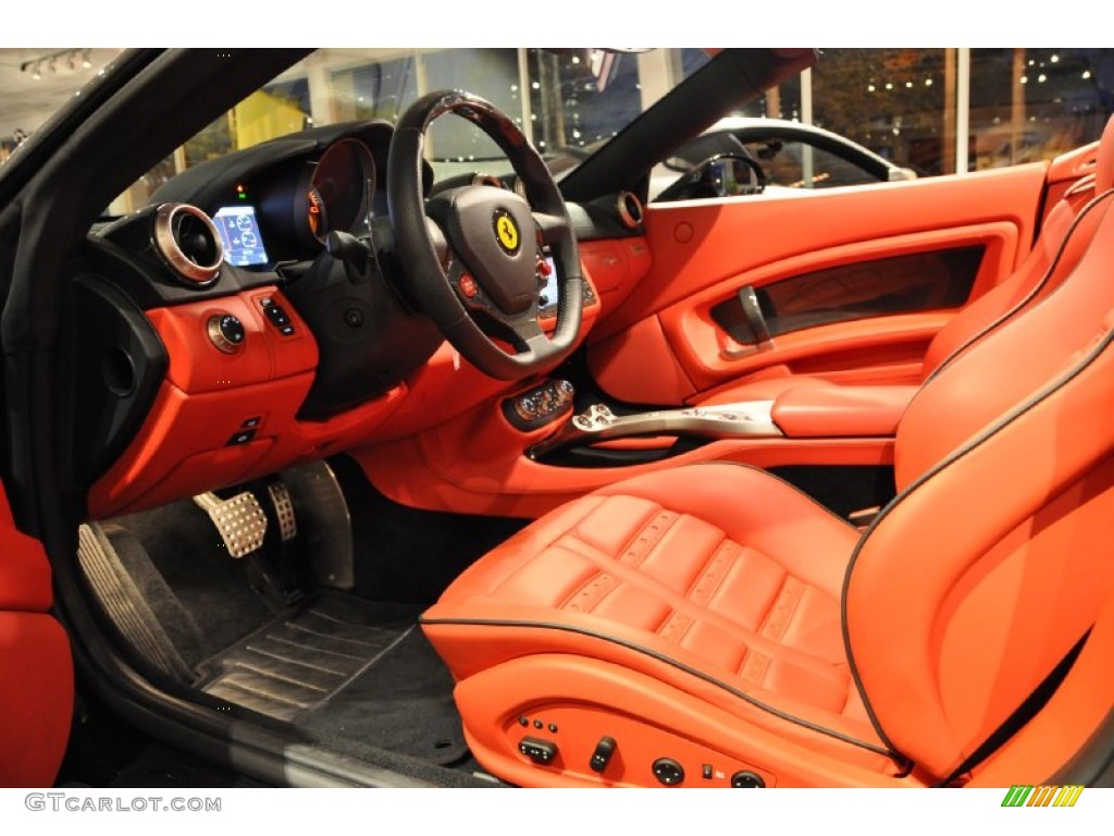 Rosso Interior 2010 Ferrari California Standard California Model Photo #50961300