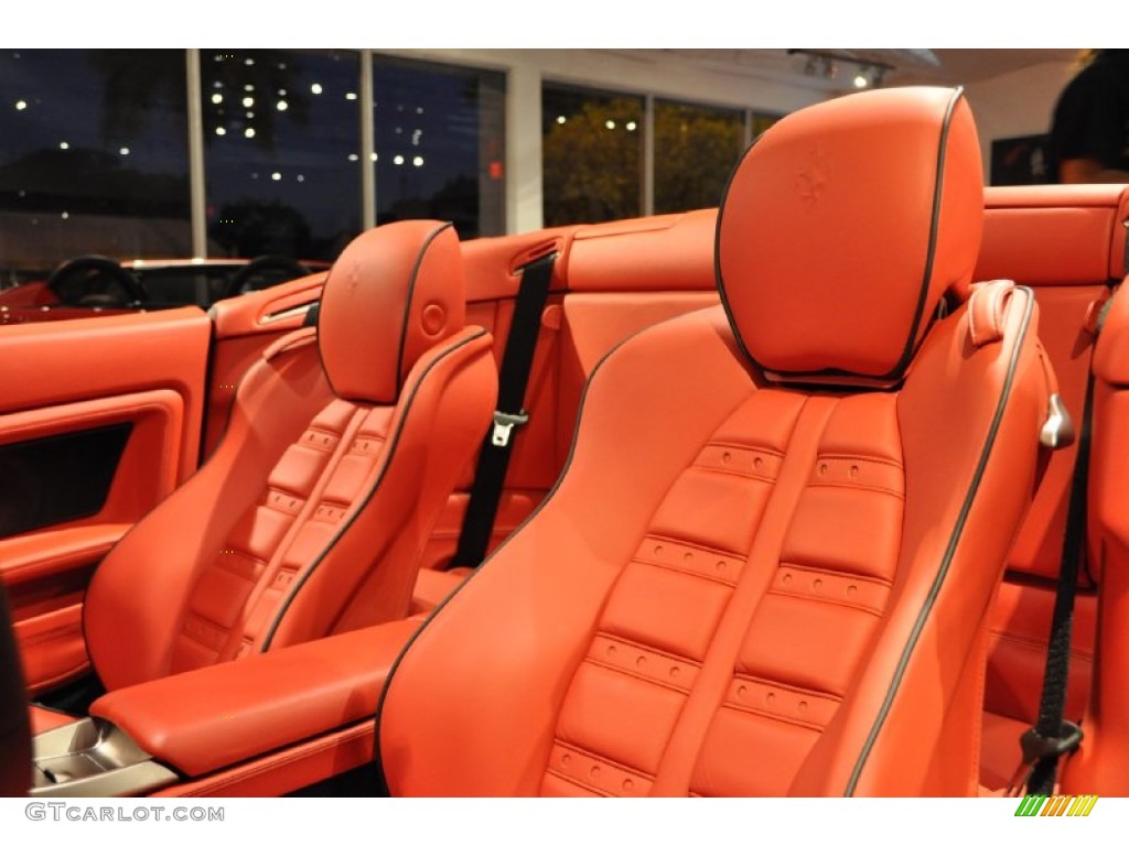 Rosso Interior 2010 Ferrari California Standard California Model Photo #50961309