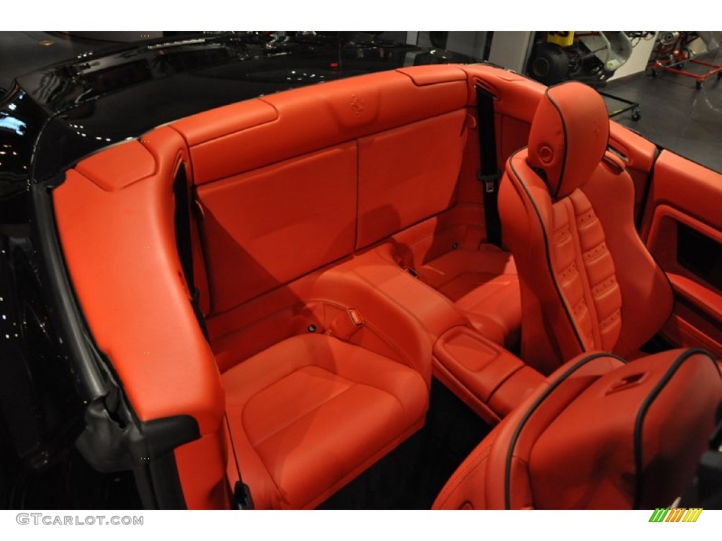 Rosso Interior 2010 Ferrari California Standard California Model Photo #50961402