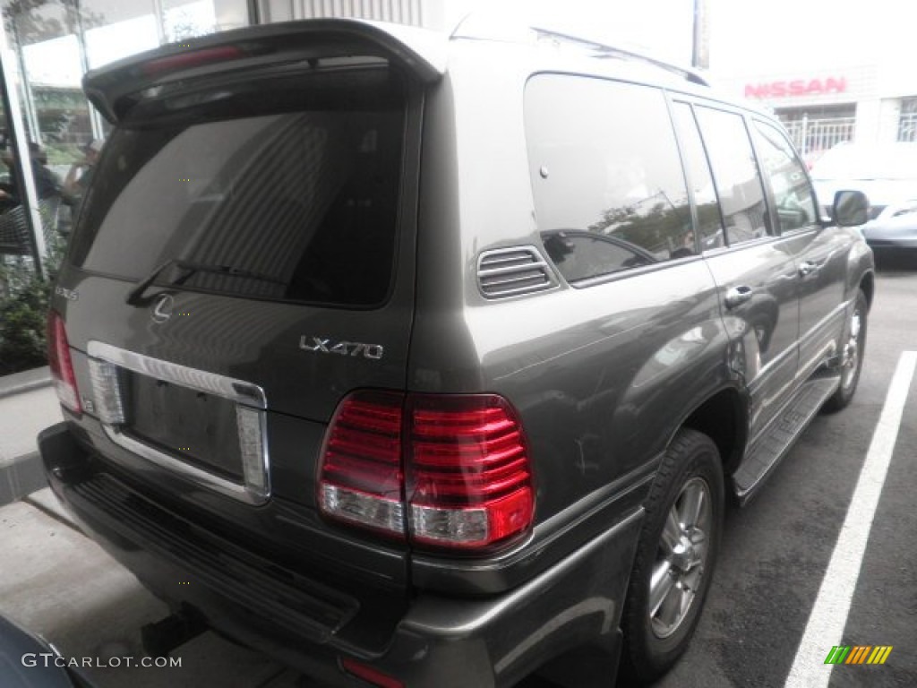 2006 LX 470 - Galactic Gray Mica / Ivory photo #4