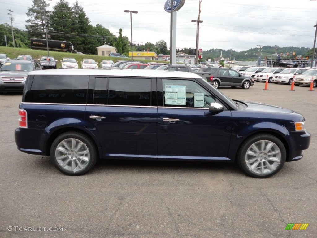 Kona Blue Metallic 2011 Ford Flex Limited AWD EcoBoost Exterior Photo #50963679